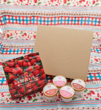 画像をギャラリービューアに読み込む, 農家の冷凍いちごとジェラート4個セット